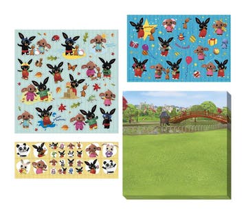 Bing Stickerset, Verzenden, Nieuw