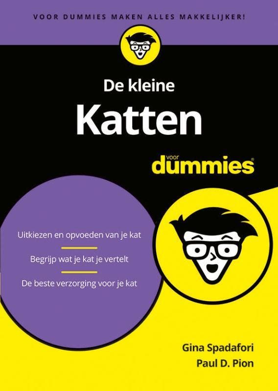De kleine Katten voor dummies 9789045356396 Gina Spadafori, Boeken, Hobby en Vrije tijd, Zo goed als nieuw, Verzenden