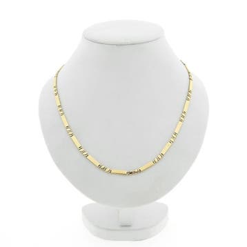 Gouden halsketting (van een chatelaine), Ophalen of Verzenden