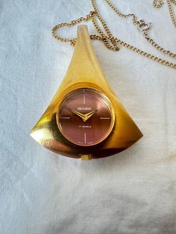Sicura - Hang / ketting horloge NOS - Sans prix de réserve, Handtassen en Accessoires, Nieuw