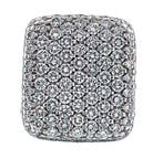 Ring - 18 karaat Witgoud Diamant (Natuurlijk), Nieuw