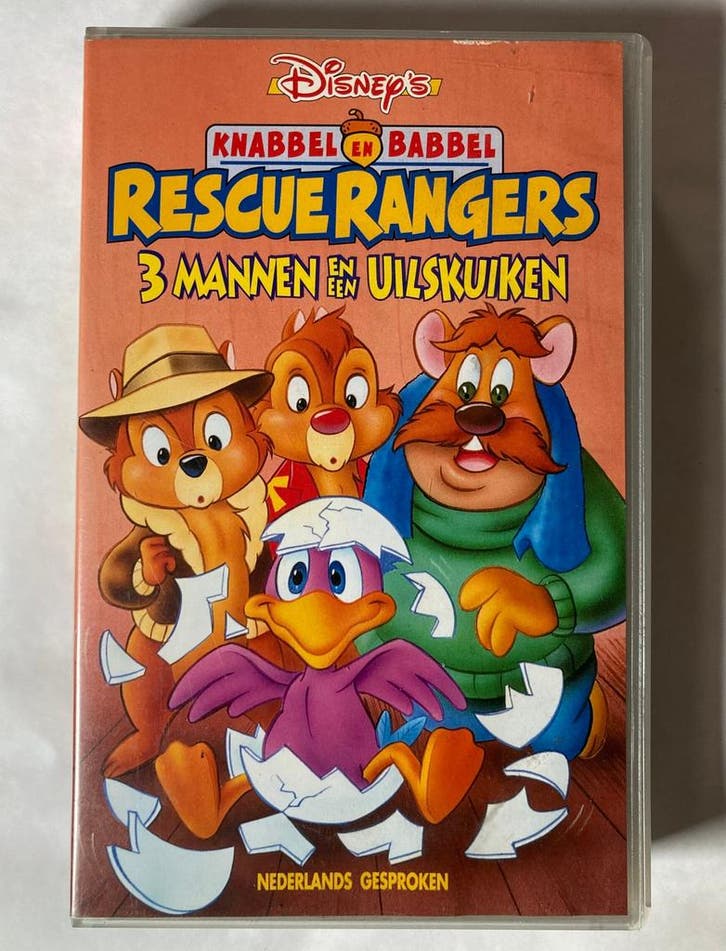 KNABBEL & BABBEL RESCUE RANGERS 3 MANNEN EN EEN UILSKUIKEN, CD & DVD, VHS | Film