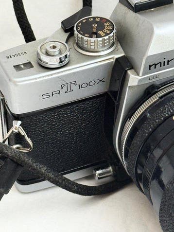 Minolta SRT 100X + Tamron 35-80mm Zoom | Analoge camera, Nieuw