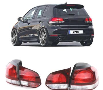 Feux Arrière Pour Volkswagen Vw Golf 6 5K1 Aj5 Berline 08- F, Autos : Pièces & Accessoires, Éclairage, Verzenden