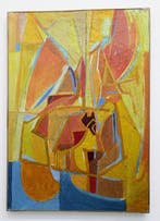 Jacques Simon (1942-1995) - Abstraction Jaune