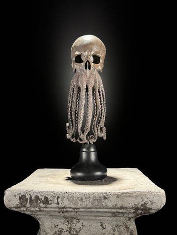 Octopus-schedel sculptuur Schedel - - - 32 cm - 12 cm - 12