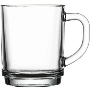 Theeglazen | PUB |  Glas | 25cl |  12 Stuks | Stapelbaar |, Verzenden, Nieuw in verpakking
