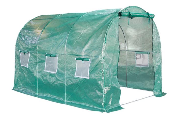 Lendo Online Serre Tunnel avec PE Film 200x300x200 cm 6m², Jardin & Terrasse, Serres