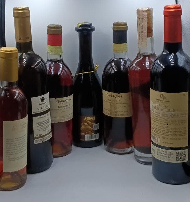 Dario Coos “Romandus”, Barraco Zibibbo, Cantine Florio, Verzamelen, Wijnen