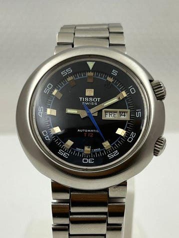 Tissot - Tissot T12 Automatic Diver Watch Dual Crown, Nieuw