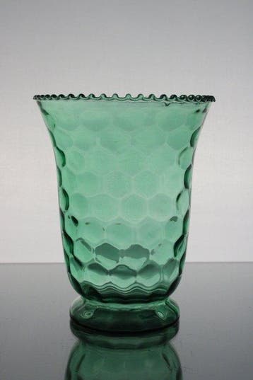 Verreries de Doyen - Vaas - Honingraat - Glas