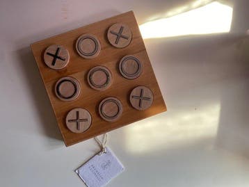 Jeu de société - Tic-Tac-Toe - Bois