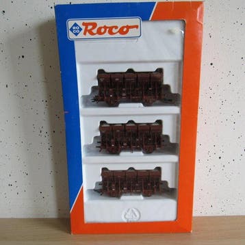 Roco H0 - 44094 - Ensemble de wagons de marchandises pour, Nieuw