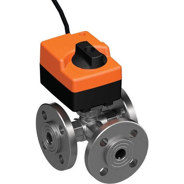 Belimo Vanne De Régulation 3 Voies DN15 Bride Kvs4 230VAC, Doe-het-zelf en Bouw, Verwarming en Radiatoren, Verzenden