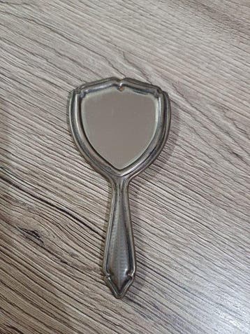 Spiegel - .800 zilver - Vintage spiegeltje zilver