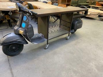 Urban scooter bar - wijnrek (nieuw), Zakelijke goederen, Horeca | Meubilair en Inrichting, Nieuw in verpakking