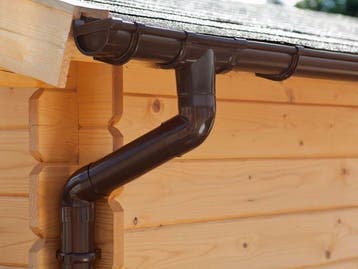 Tuinhuis / blokhut voorzien van een dakgoot (set) [dakgoten], Verzenden, Overige typen