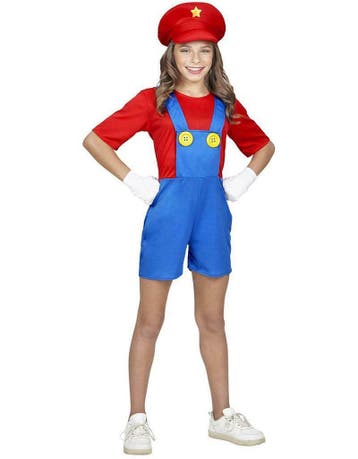 super mario meisje kostuum, Ophalen of Verzenden, Nieuw