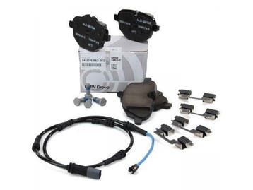 ORIGINAL BMW-remblokken + waarschuwingscontact 5-serie F10 F, Ophalen of Verzenden