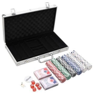 vidaXL 300-delige Pokerset 11,5 g, Hobby en Vrije tijd, Verzenden, Nieuw