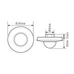 ESYLUX Interrupteur de mouvement standard (complet) -, Verzenden, Nieuw