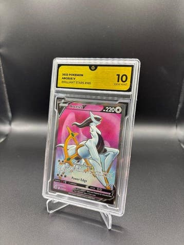 Pokémon - 1 Graded card - Arceus 165 Brilliant Stars Sword &, Nieuw