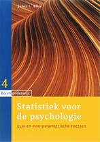 Statistiek voor de psychologie 4 9789085063773 J.L. Ellis, Boeken, Verzenden, Gelezen, J.L. Ellis