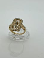 Sans prix de réserve - Bague - 14 carats Or jaune, Or blanc
