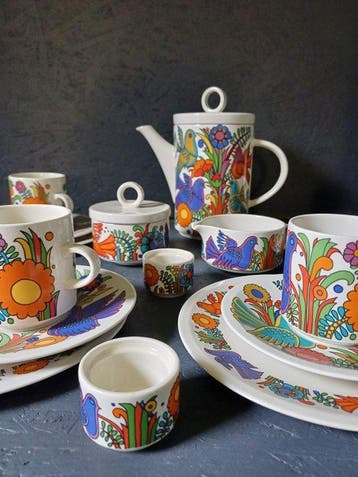 Villeroy & Boch - Christine Reuter - Koffie- en theeservies, Antiek en Kunst