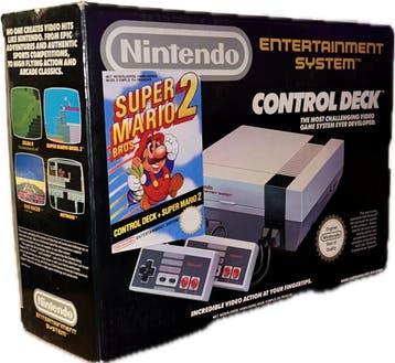 Nintendo NES Console inclusief Super Mario Bros 2, Verzenden