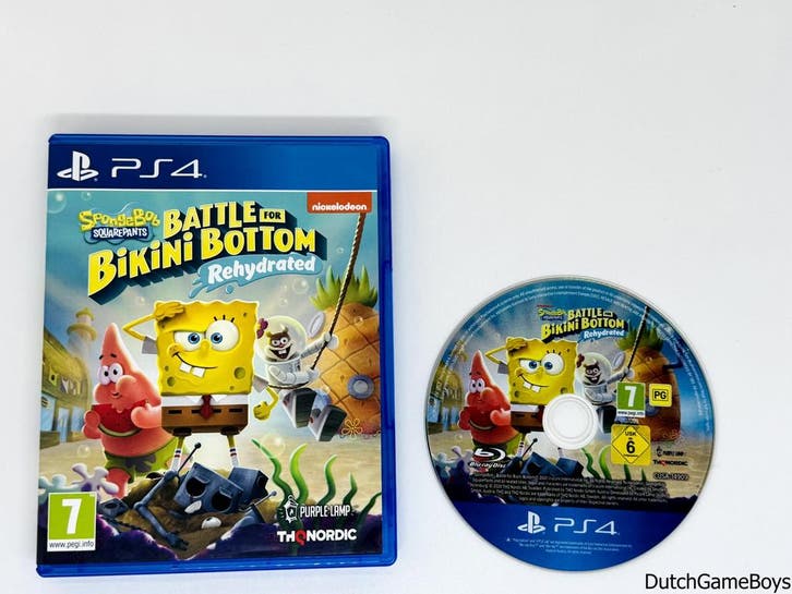Playstation 4 / PS4 - Spongebob Squarepants - Battle For Bik, Games en Spelcomputers, Games | Sony PlayStation 4, Gebruikt, Verzenden