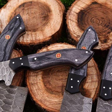 Keukenmes - Chefs knife - Dollar Wood, Black G 10 - Noord