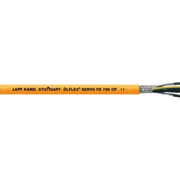 Lapp Olflex Servo FD 796 CP 4G4 Câble Blindé - 0027952 [2, Verzenden