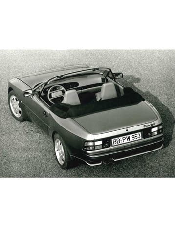 1991 PORSCHE 944 TURBO CABRIOLET PERSFOTO, Ophalen of Verzenden