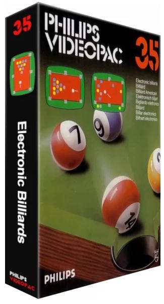 Philips Videopac 35 Electronic Billiards, Verzenden