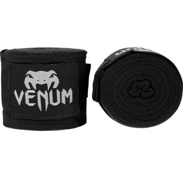 Venum Kontact Handwraps 400 cm Boksbandages Zwart, Verzenden, Nieuw, Vechtsportbescherming