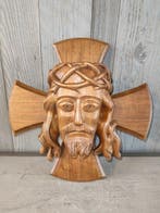 Crucifix - Hout - 1970-1980 - Crucifix jezus Christus - 35