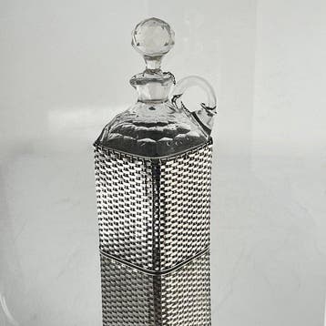 Gorham - Karaf - handgeweven sterling zilver - Victoriaans -, Antiek en Kunst