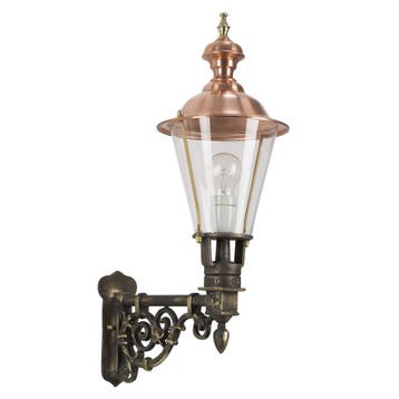 Buitenverlichting brons-koper Buitenlamp Bronzen Waldburg L, Verzenden, Nieuw