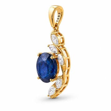 Sans prix de réserve - Pendentif - 14 carats Or jaune -