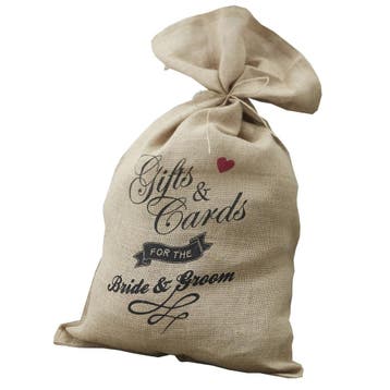 Hessian Cards Sack, Verzenden, Nieuw