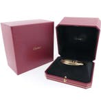 Gouden Cartier trinity armband; Maat M (Slavenarmband), Ophalen of Verzenden, Gebruikt, Overige kleuren, Goud