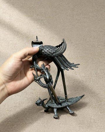 Wierookbrander - Tortoise and Crane Longevity Incense Holder