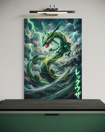 ANDSAL - Rayquaza Japan Kanji Neon Pokémon Special Limited, Nieuw
