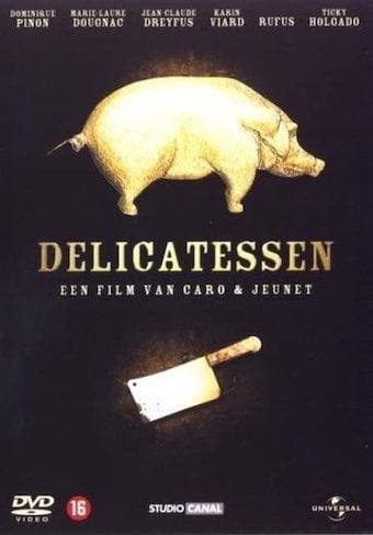Delicatessen - DVD (Films (Geen Games)), Cd's en Dvd's, Dvd's | Overige Dvd's, Zo goed als nieuw, Ophalen of Verzenden
