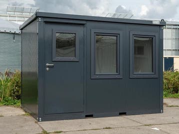 Bouwkeet nodig? 3x2 deur lange zijde op voorraad