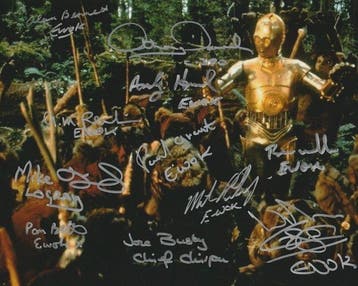 Star Wars Episode VI: Return of the Jedi - Signed by Anthony, Nieuw