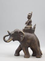 Indra - Figuur - Myanmar/Birma (Zonder minimumprijs), Antiek en Kunst