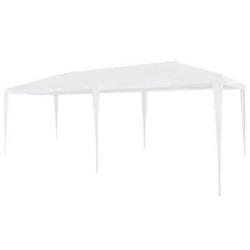 vidaXL Partytent 3x6 m PE wit, Tuin en Terras, Partytenten, Verzenden, Nieuw