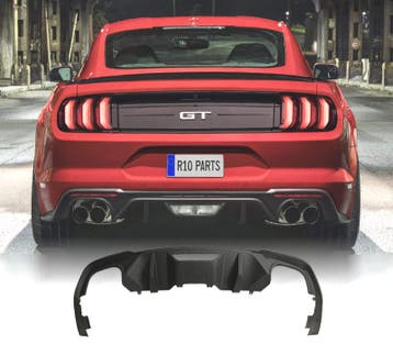 DIFFUSEUR ARRIÈRE FORD MUSTANG 18-22 LOOK GT DOUBLE SORTIE, Verzenden, Nieuw